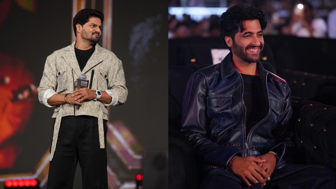 Akshay Oberoi Shares His Love for Tony While Sudev Nair Teases the Madness of Karumadi at Toxic Pre-Release Event In Hyderabad 1