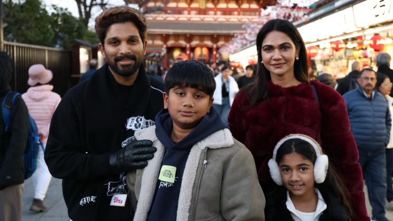 Allu Arjun’s Son’s Room Has Basketball Hoop and Motivational Phrase “Dream Big Little Ones” 1