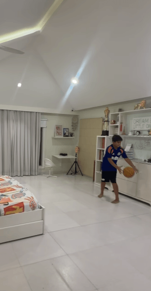 Allu Arjun’s Son’s Room Has Basketball Hoop and Motivational Phrase “Dream Big Little Ones” 1
