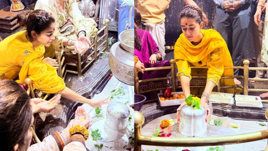 Ananya Panday Seeks Blessings at Bhimashankar Jyotirlinga 1