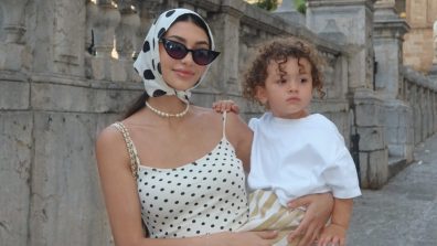 Ananya Panday’s Cousin Alanna Panday Flaunts Pregnancy Glow: Polka-Dot Dress