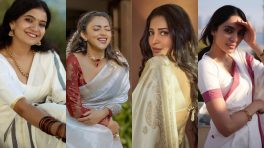 Anna Ben, Amala Paul, Shruti Haasan, Sobhita Dhulipala Serve 4 Stunning Kasavu White Saree Looks