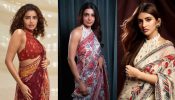 Anupama Parameswaran, Samantha Ruth Prabhu and Sreeleela: Floral Saree With Halter-Neck Blouses