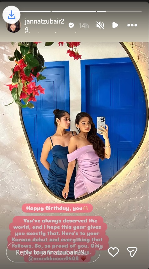 Anushka Sen Rings In Her 24th Birthday: Avneet Kaur & Jannat Zubair Make Her Day Extra Special With Sweet Wishes 1