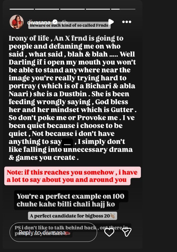 Bigg Boss OTT S3 Sana Makbul Takes Cryptic Dig At An Unidentified Friend—Here’s What Happened 1