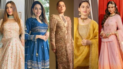 Eid 2026: Ethnic Suit Inspiration From Aamna Sharif, Sanjeeda Shaikh, Anjuum Faakih, Uorfi Javed and Sara Khan
