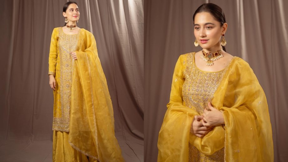 Eid 2026: Ethnic Suit Inspiration From Aamna Sharif, Sanjeeda Shaikh, Anjuum Faakih, UorfiJaved and Sara Khan 1