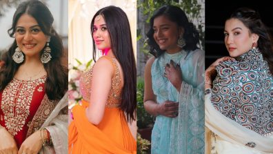 Eid 2026: Ethnic Suit Inspiration From Falaq Naaz, Jannat Zubair, Sumbul Touqeer and Gauahar Khan
