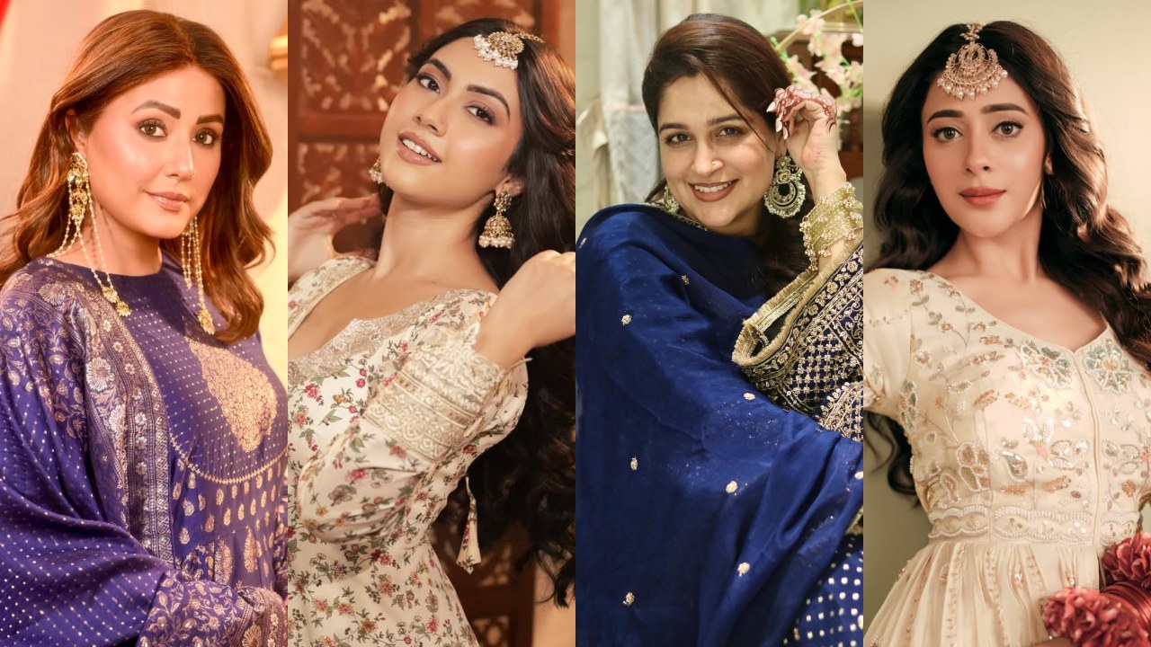 Eid 2026: Hina Khan, Reem Shaikh, Dipika Kakar and Hiba Nawab Serve Gorgeous Ethnic Suit Inspiration 1