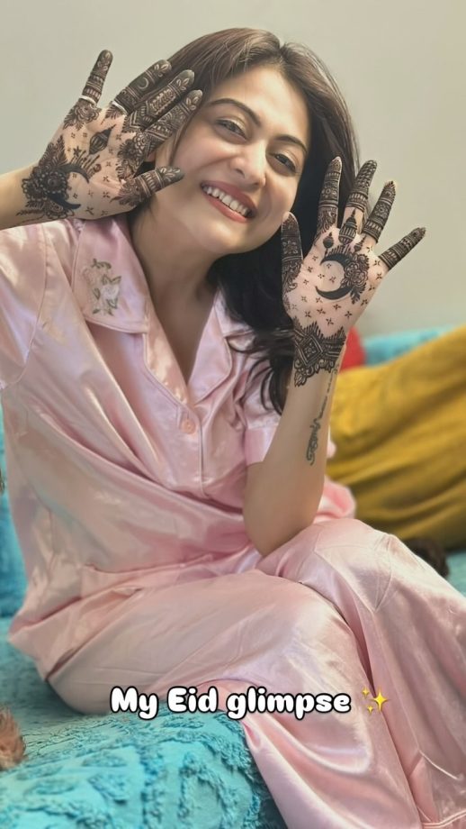 Eid 2026 Mehendi Inspiration: Falaq Naaz, Jannat Zubair, Gauahar Khan, Aamna Sharif Show Beautiful Henna Designs 1