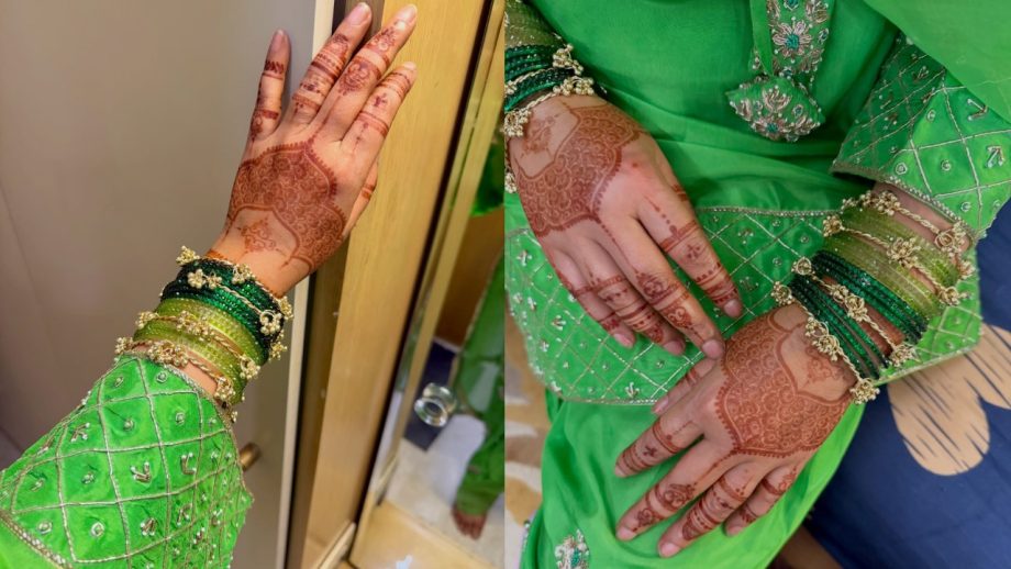 Eid 2026 Mehendi Inspiration: Hiba Nawab, Dipika Kakar and Hina Khan Show Beautiful Henna Designs 1