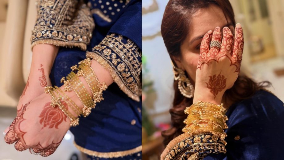 Eid 2026 Mehendi Inspiration: Hiba Nawab, Dipika Kakar and Hina Khan Show Beautiful Henna Designs 1