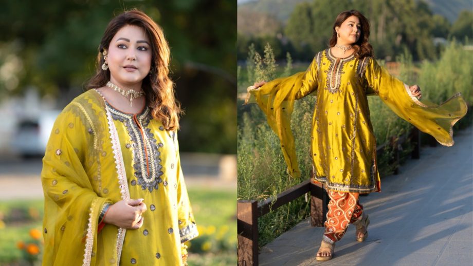 Hina Khan Teaches How To Style For Kashmiri Wedding In Beautiful Traditional Look 1