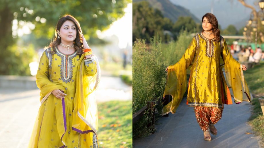 Hina Khan Teaches How To Style For Kashmiri Wedding In Beautiful Traditional Look 1