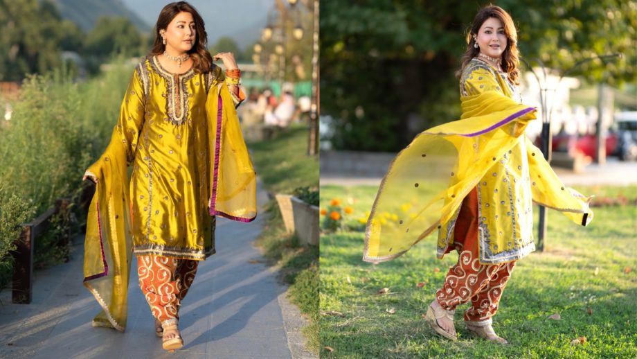 Hina Khan Teaches How To Style For Kashmiri Wedding In Beautiful Traditional Look 1
