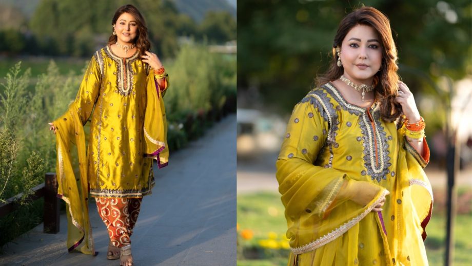 Hina Khan Teaches How To Style For Kashmiri Wedding In Beautiful Traditional Look 1