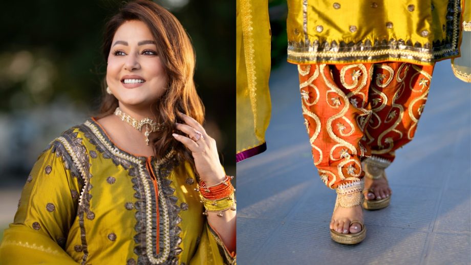 Hina Khan Teaches How To Style For Kashmiri Wedding In Beautiful Traditional Look 1