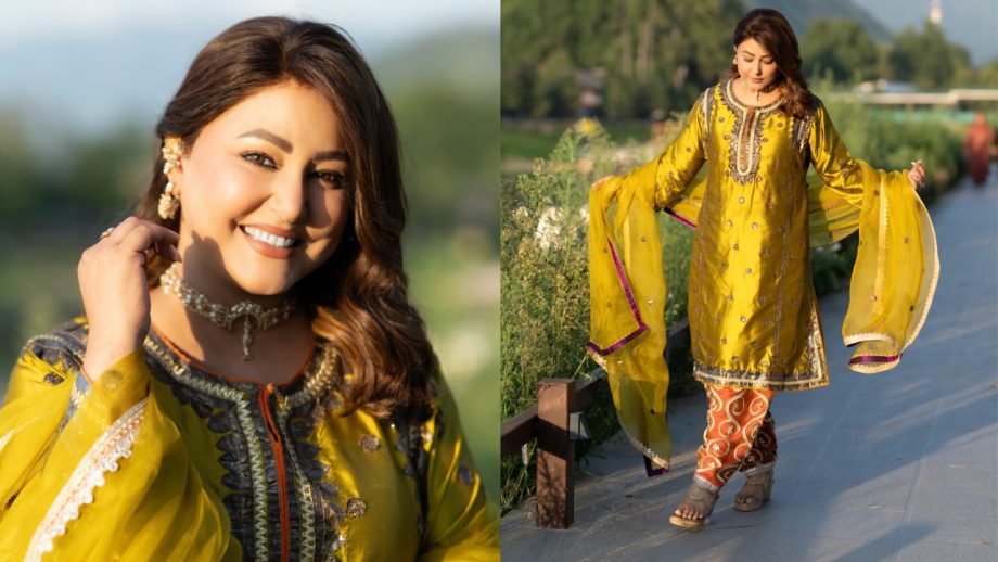 Hina Khan Teaches How To Style For Kashmiri Wedding In Beautiful Traditional Look 1