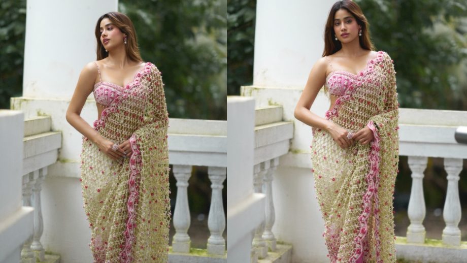 Janhvi Kapoor, Kiara Advani, Ananya Panday: Three Stylish Blouse Designs to Pair With Pink Saree 1