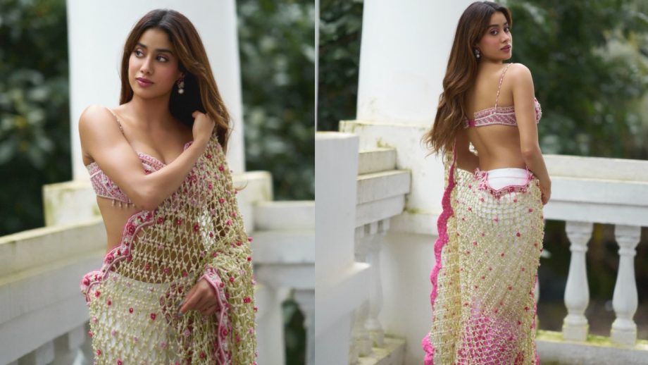 Janhvi Kapoor, Kiara Advani, Ananya Panday: Three Stylish Blouse Designs to Pair With Pink Saree 1