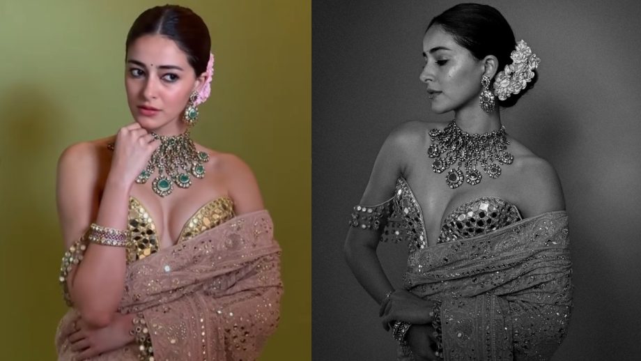 Janhvi Kapoor, Kiara Advani, Ananya Panday: Three Stylish Blouse Designs to Pair With Pink Saree 1