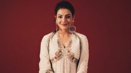 Kajal Aggarwal Radiates Timeless Grace in a White Anarkali