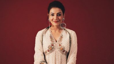 Kajal Aggarwal Radiates Timeless Grace in a White Anarkali