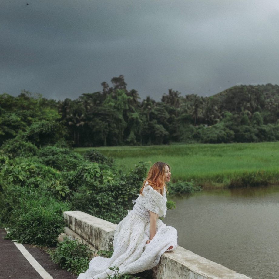 Kalki Koechlin’s Handwoven Polythene Dress Makes Plastic Fashion Look Extraordinary 1