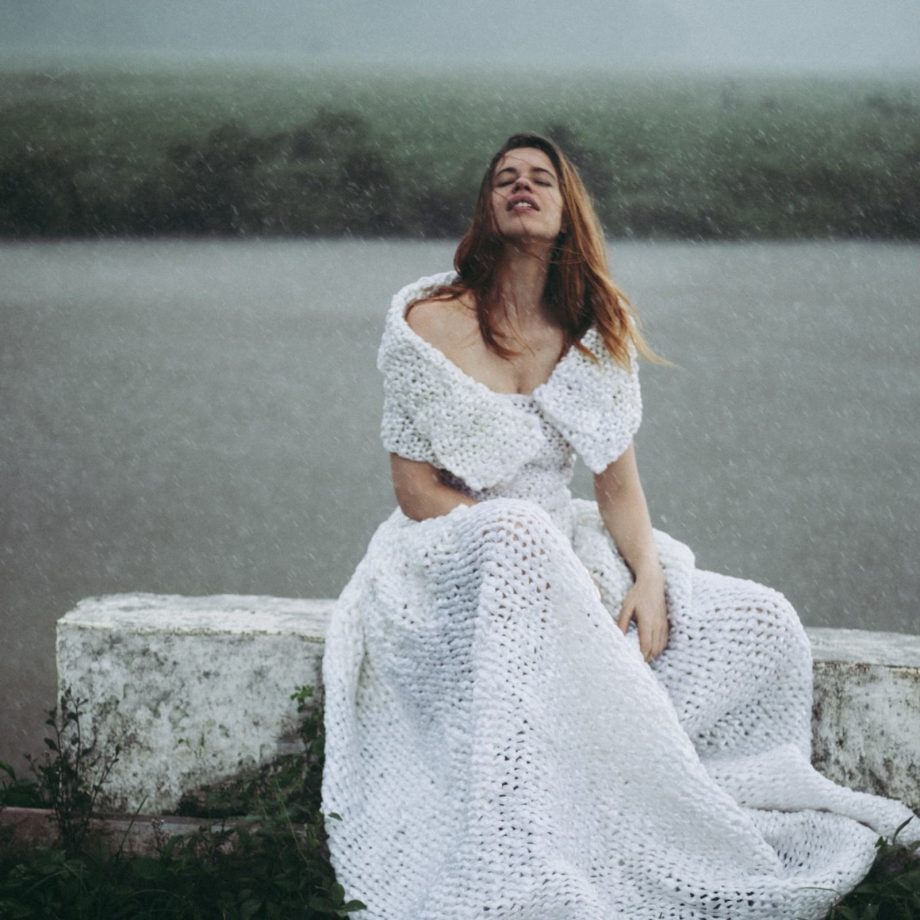 Kalki Koechlin’s Handwoven Polythene Dress Makes Plastic Fashion Look Extraordinary 1