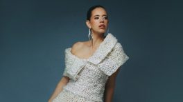Kalki Koechlin’s Handwoven Polythene Dress Makes Plastic Fashion Look Extraordinary