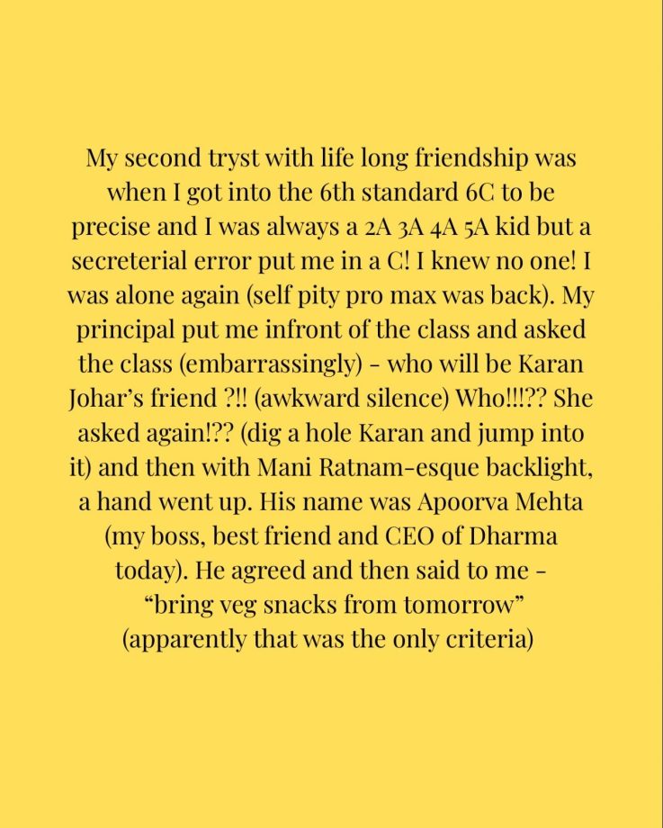 Karan Johar Opens Up About His 15-Day ICU Stay In A Moving Post About True Friendships 1