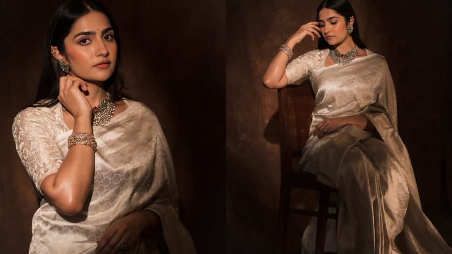 Keerthy Suresh To Tamannaah Bhatia—White Saree To Elevate The Auspicious Occasion Of Onam 1