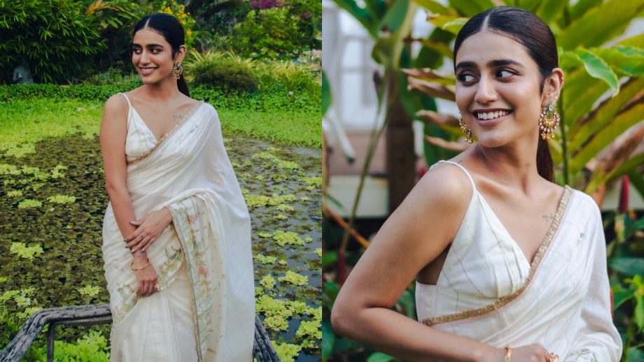 Keerthy Suresh To Tamannaah Bhatia—White Saree To Elevate The Auspicious Occasion Of Onam 1