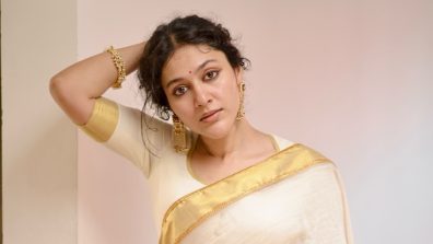 Malayalam Actress Anarkali Nazar Channels Her Desi Charm In Kasavu Half Saree—See Pics