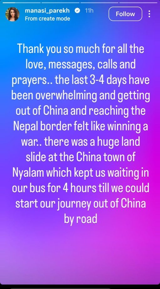 Manasi Parekh Breaks Down In Tears As She Returns Safely After Kailash Mansarovar Yatra 1