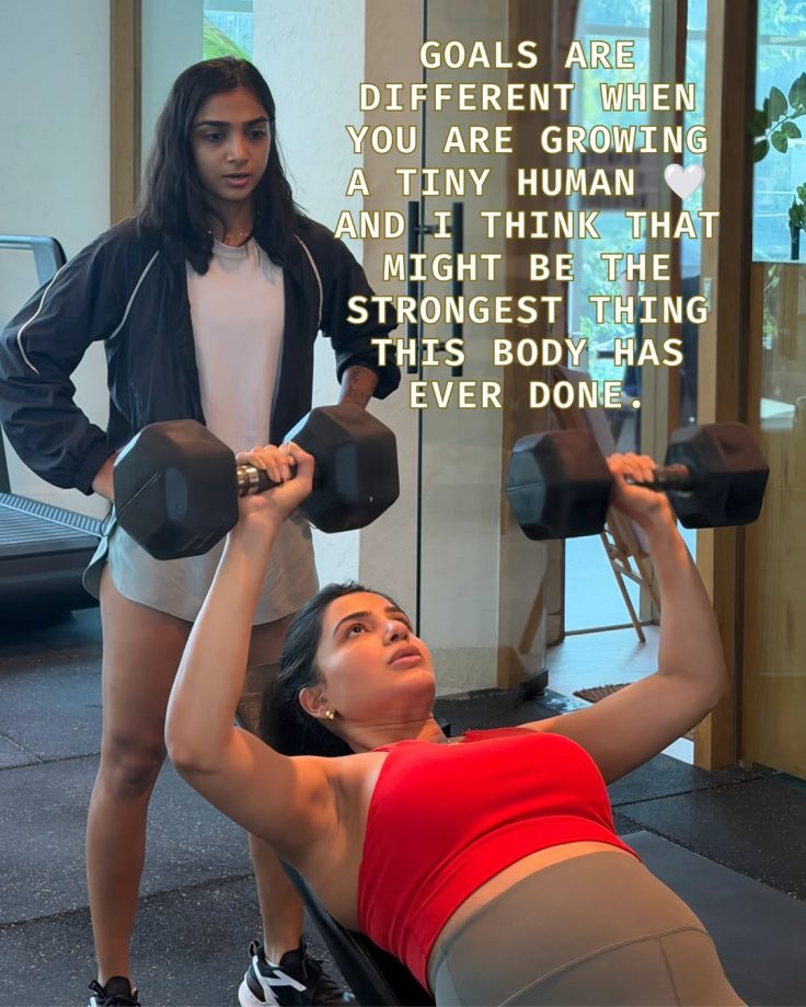 Mom-to-be Samantha Ruth Prabhu Shares Her Pregnancy Workout Glimpse With Strong Disclaimer For Fans 1