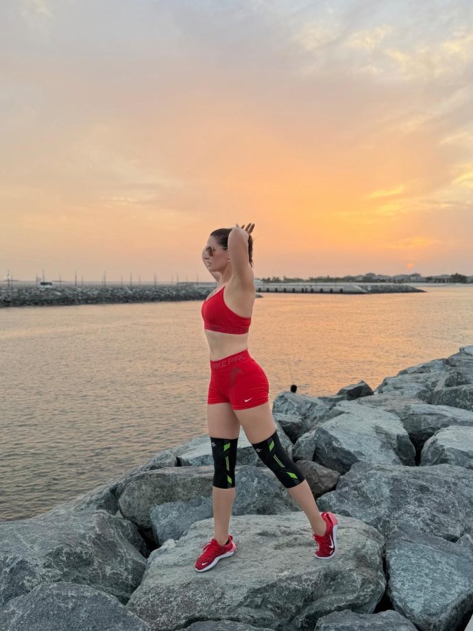 Nargis Fakhri's Daily 24 Km Cycling Routine Wins Hearts, Actress Shares Workout Videos 1