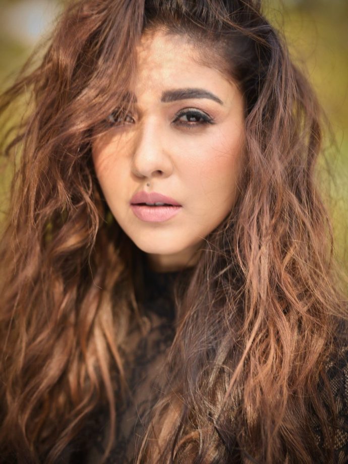Nayanthara Turns Up the Glamour in a Stunning Black Lace Outfit 1