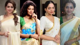 Onam 2026: Best Kasavu Saree Looks From Bhavana, Shruthi Rajanikanth and More
