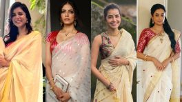Onam 2026: Kalyani Priyadarshan, Malavika Mohanan, Anupama Parameswaran, Priyamani; Shares Rangoli Designs to Saree Looks