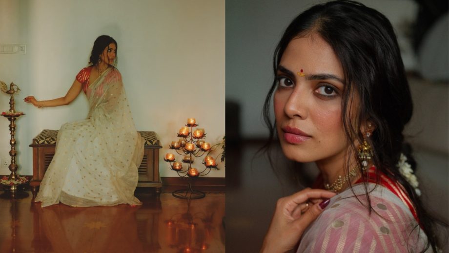 Onam 2026: Kalyani Priyadarshan, Malavika Mohanan, Anupama Parameswaran, Priyamani; Shares Rangoli Designs to Saree Looks 1