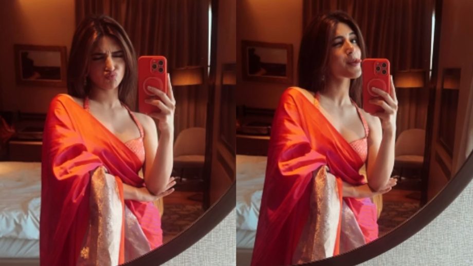 Orange Color Independence Day Look Inspo: Sreeleela, Rakul Preet Singh, Nayanthara, Tamannaah Bhatia 1
