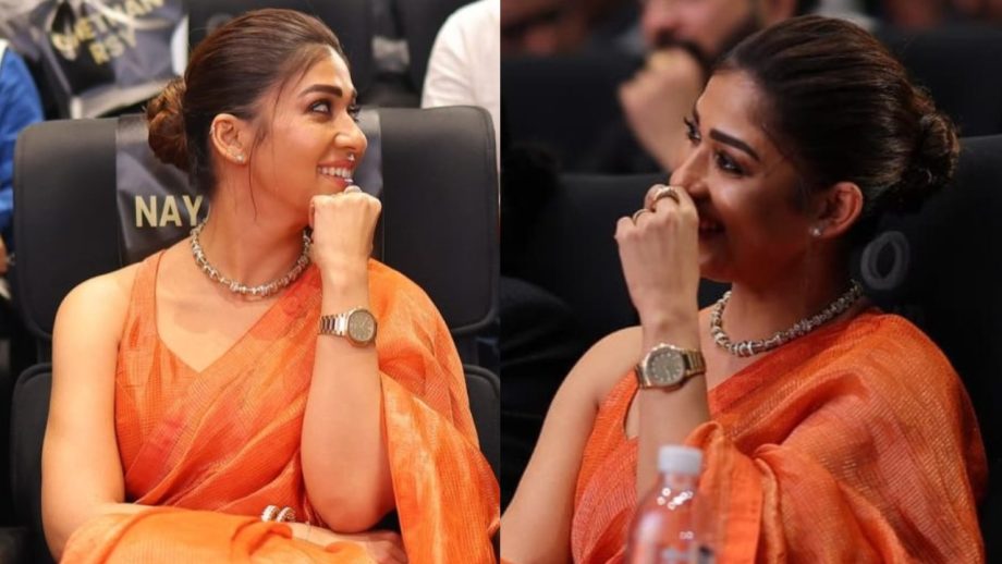 Orange Color Independence Day Look Inspo: Sreeleela, Rakul Preet Singh, Nayanthara, Tamannaah Bhatia 1