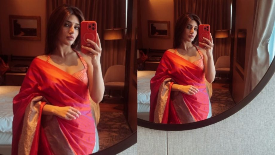 Orange Color Independence Day Look Inspo: Sreeleela, Rakul Preet Singh, Nayanthara, Tamannaah Bhatia 1