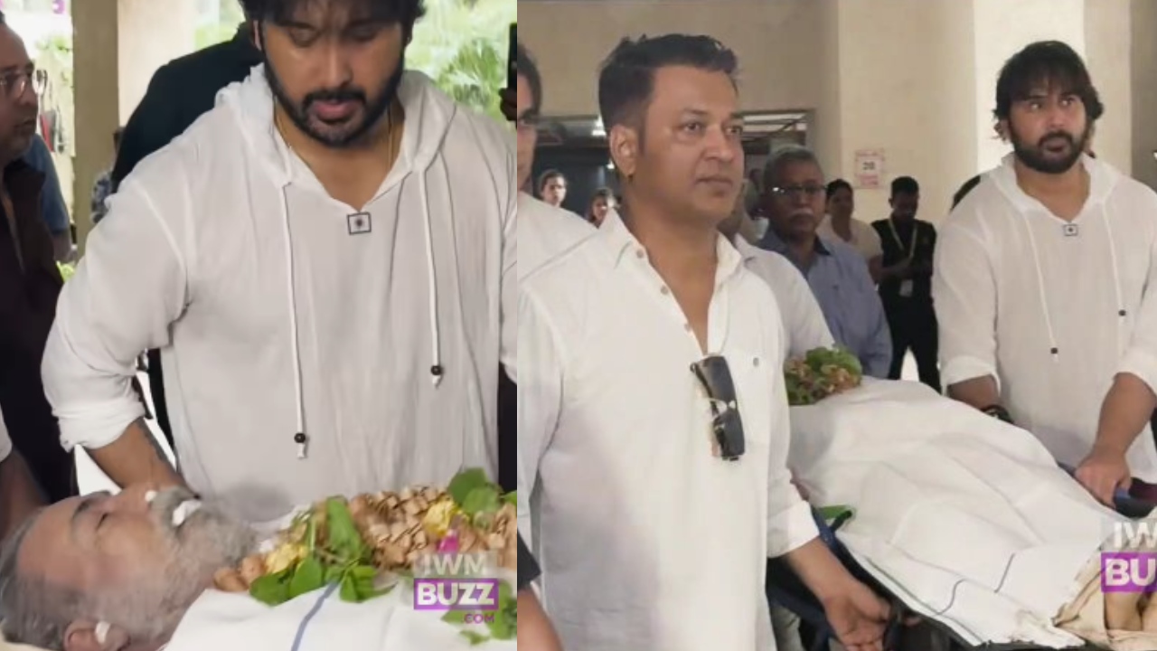 Pradeep Rawat's Final Rites: Emotional Visuals From Funeral Break Hearts 1