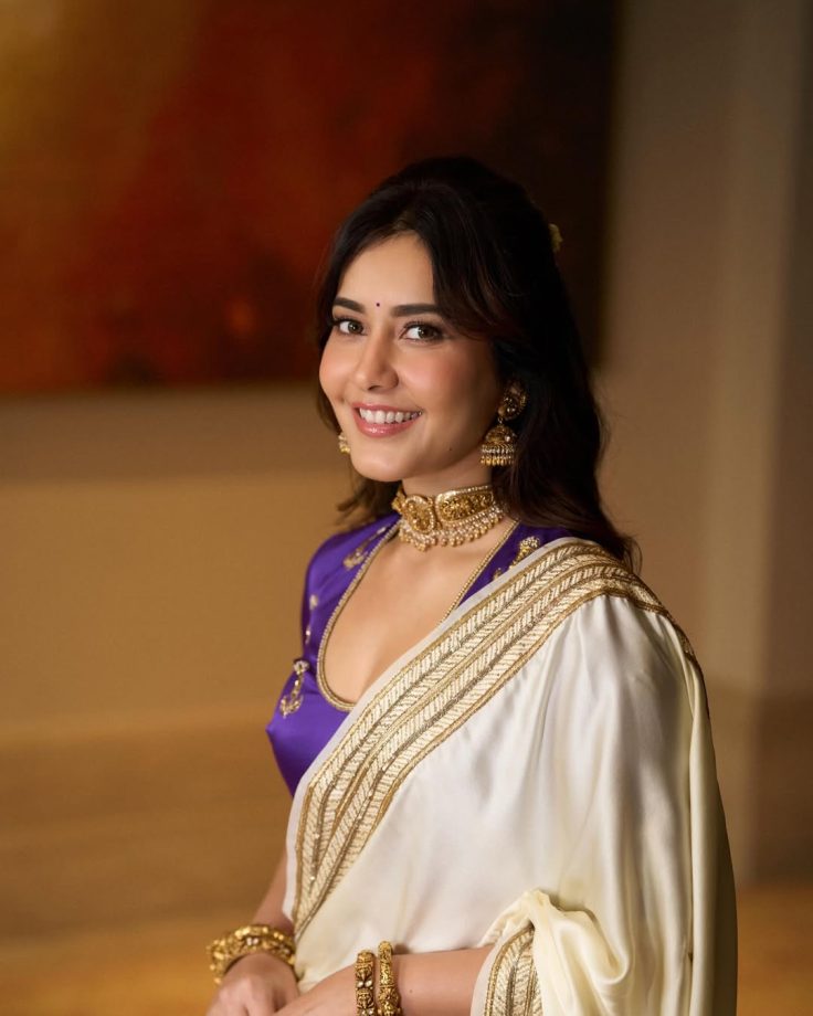 Raashii Khanna, Nivetha Thomas, Aishwarya Lekshmi Serve White Saree for Onam Fashion Inspiration 1