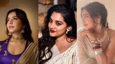 Raashii Khanna, Nivetha Thomas, Aishwarya Lekshmi Serve White Saree for Onam Fashion Inspiration