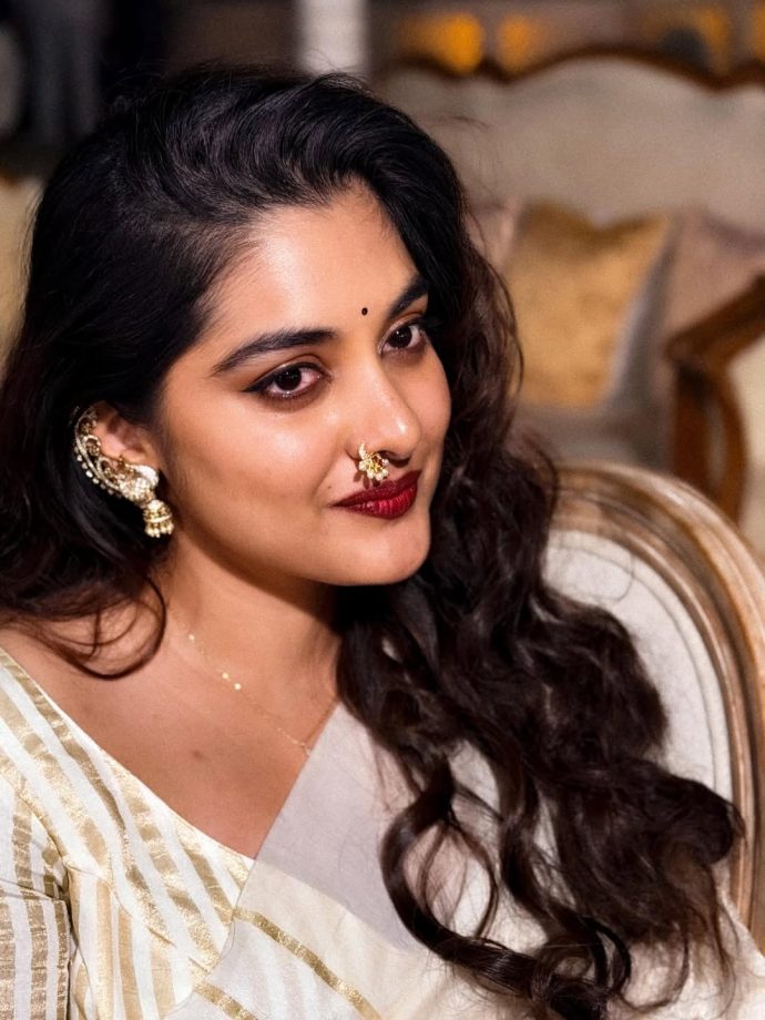 Raashii Khanna, Nivetha Thomas, Aishwarya Lekshmi Serve White Saree for Onam Fashion Inspiration 1