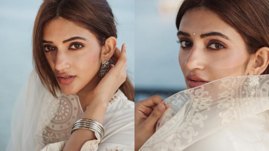 Raksha Bandhan Fashion Inspiration: Sreeleela’s Best Ethnic Suit Collection From Elegant White Dress to Red Anarkali 1