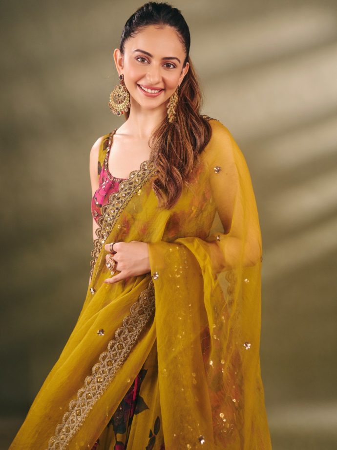 Rakul Preet’s Mustard Suit Is a Stunning Festive Fashion Pick 1
